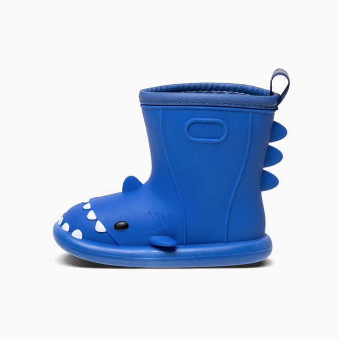 Kids Waterproof Shark Rain Boots