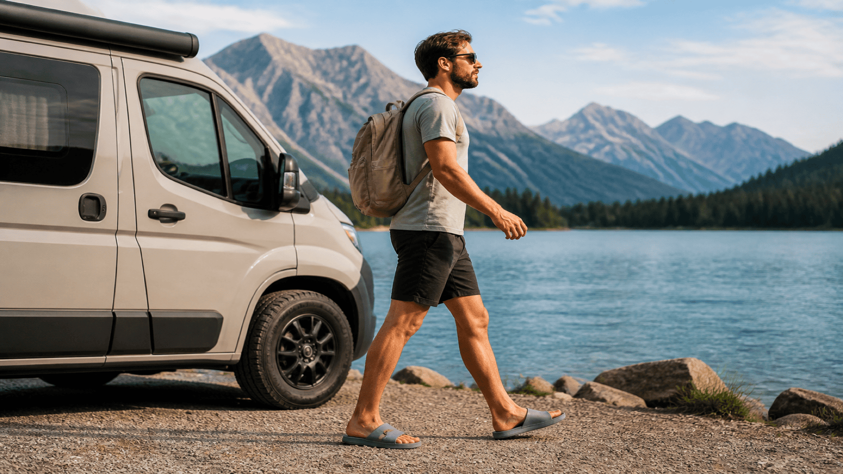 Lightweight EVA Sandals for Travel Days | Cloud Slides