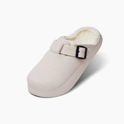 Cloud Clogs with Fur - Сloud Slides