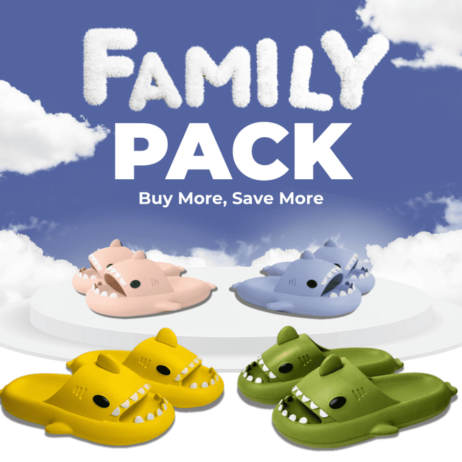 Cloud Sharks - Cushioned Slides