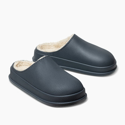 Cushion Slides with Fur - Cloud Slides
