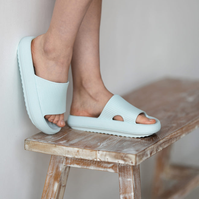 Mens Cushion Slides - Cloud Slides