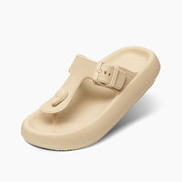 Mens Adjustable Flip Flops - Cloud Slides