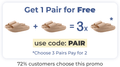 Get 1 Pair for Free