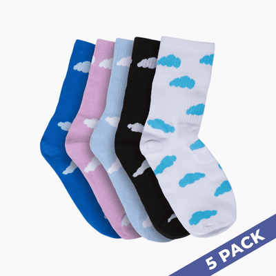 Cloud Slides - Socks Multicolor 5-Pack