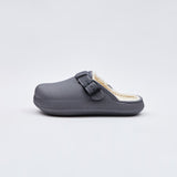 Cloud Clogs with Fur - Сloud Slides