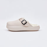 Cloud Clogs with Fur - Сloud Slides