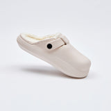 Cloud Clogs with Fur - Сloud Slides