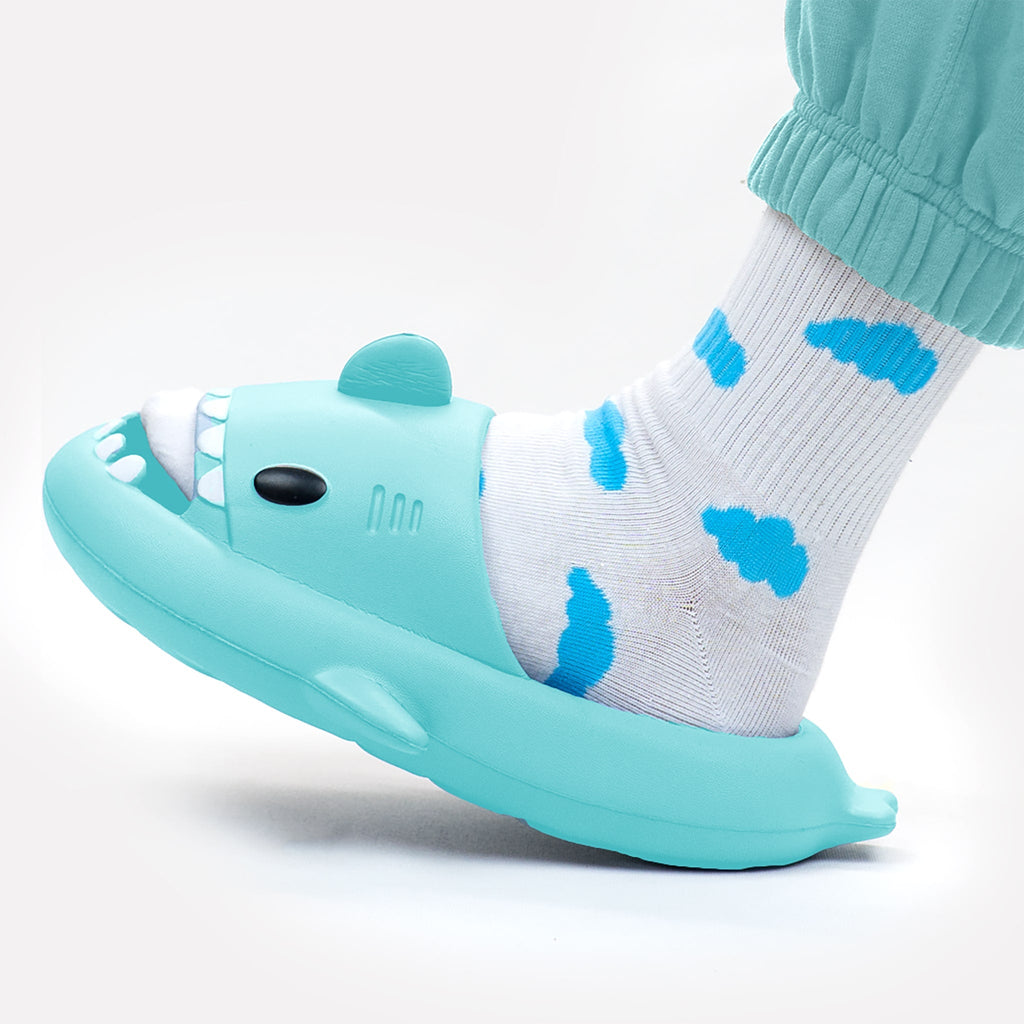 Zureto Angler Fish Shark Slides, Cloud AnglerFish Slides, Original Zureto Angler Fish Shark Slides, Cloud AnglerFish Slides, Original