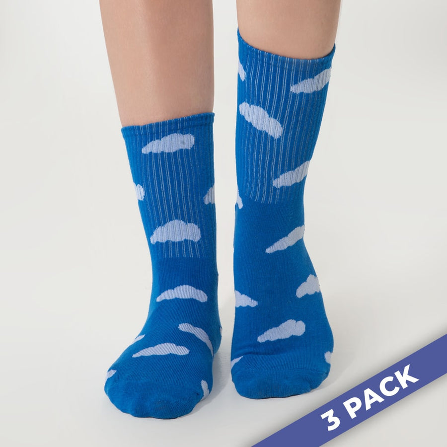 Cloud Slides - Socks 3 Pack