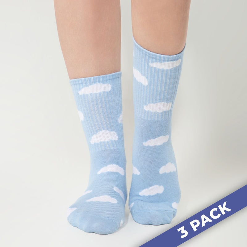 Cloud Slides - Socks 3 Pack
