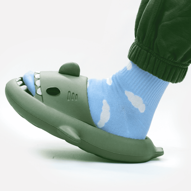 WIWIDANG Shark Swell Chanclas, Slides Adulte Été Femmes Hommes Cloud Pantoufles Antidérapantes Bout Ouvert Pantoufles de Bain (Beige, 36/37 EU WIWIDANG Shark Swell Chanclas, Slides Adulte Été Femmes Hommes Cloud Pantoufles Antidérapantes Bout Ouvert Pantoufles de Bain (Beige, 36/37 EU