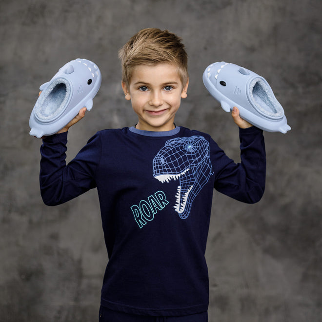 Kids Cloud Sharks with Fur