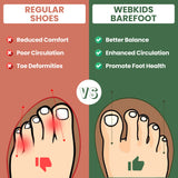 Lorax WebKids Barefoot Shoes - Quick Dry Barefoot Shoes For Kids
