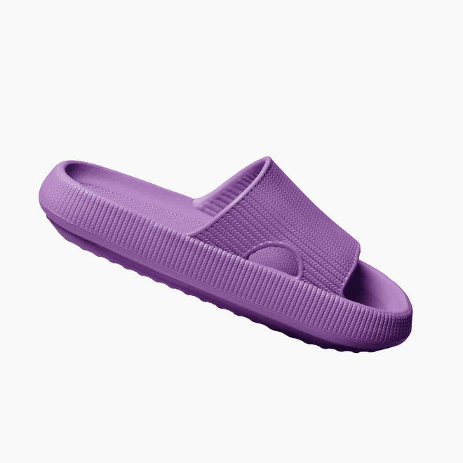 Mens Cushion Slides - Cloud Slides Deep Purple