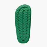 Mens Cushion Slides - Cloud Slides Emerald Green