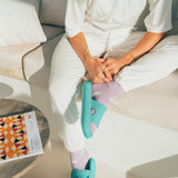 Mens Cushion Slides - Cloud Slides Mint