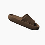 Mens Cushion Slides - Cloud Slides Mocha Brown