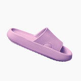 Mens Cushion Slides - Cloud Slides Purple